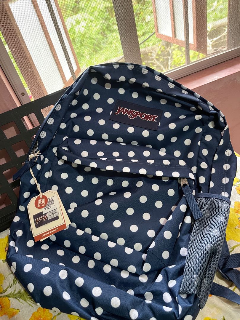 Jansport Hyperbreak Dark Denim Polka 