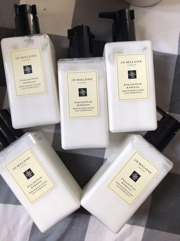 Jo Malone Body Lotion English Pear & Freesia, Kesehatan & Kecantikan