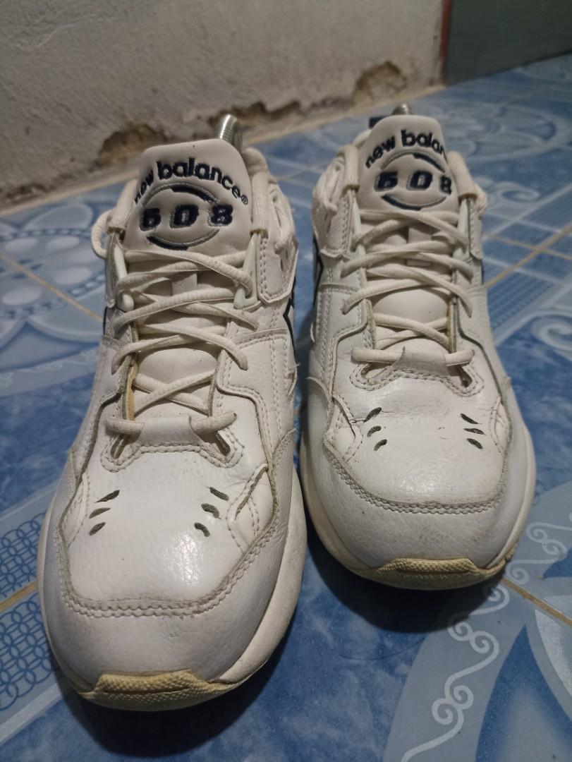 New balance 608 trainers white cream best sale