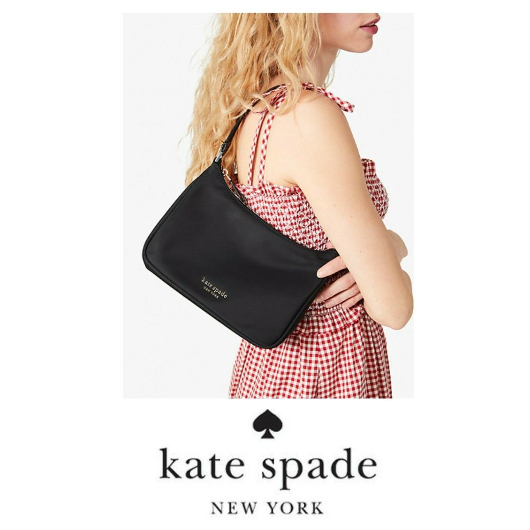 Kate Spade 'a Little Better Sam Small' Shoulder Bag in Black