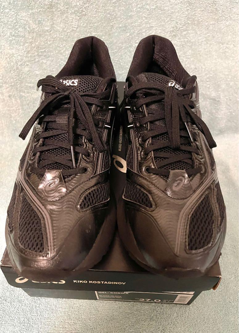 Kiko Kostadinov x ASICS GEL-KORIKA black 27cm US9 運動慢跑鞋beams