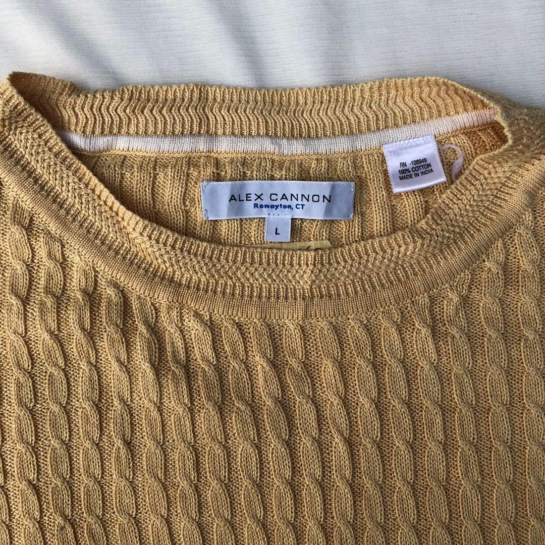 Alex cannon sweater clearance