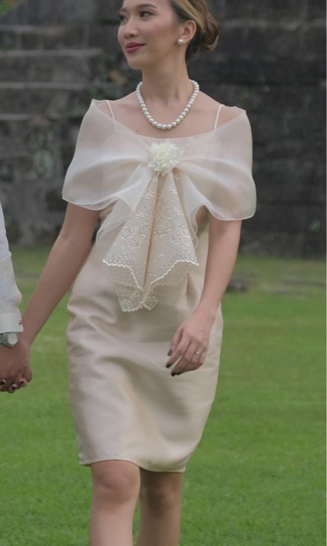 Filipiniana dress at kultura sm clearance