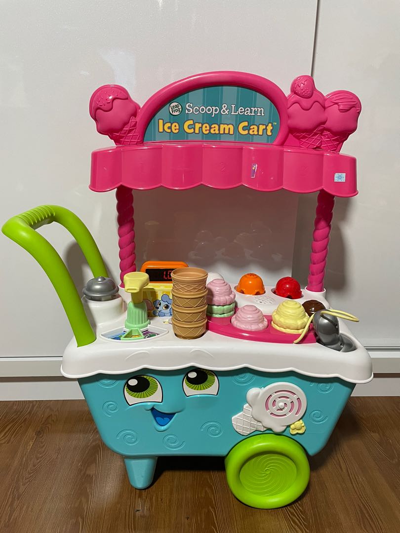 Leap frog ice cream cart, Babies & Kids, Infant Playtime on Carousell