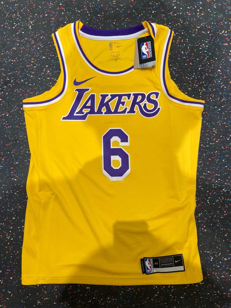 Nike LeBron James Lakers Jersey-Mamba Edition, Men's Fashion, Activewear on  Carousell