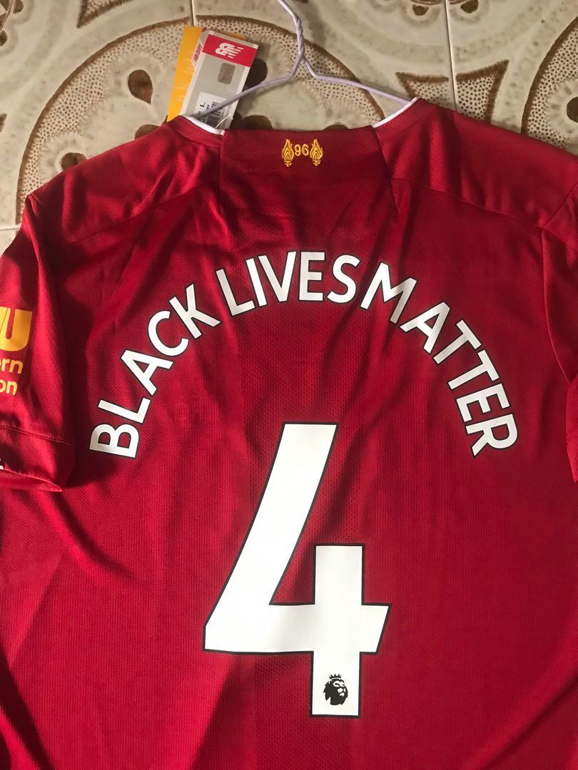 Liverpool hotsell blm jersey
