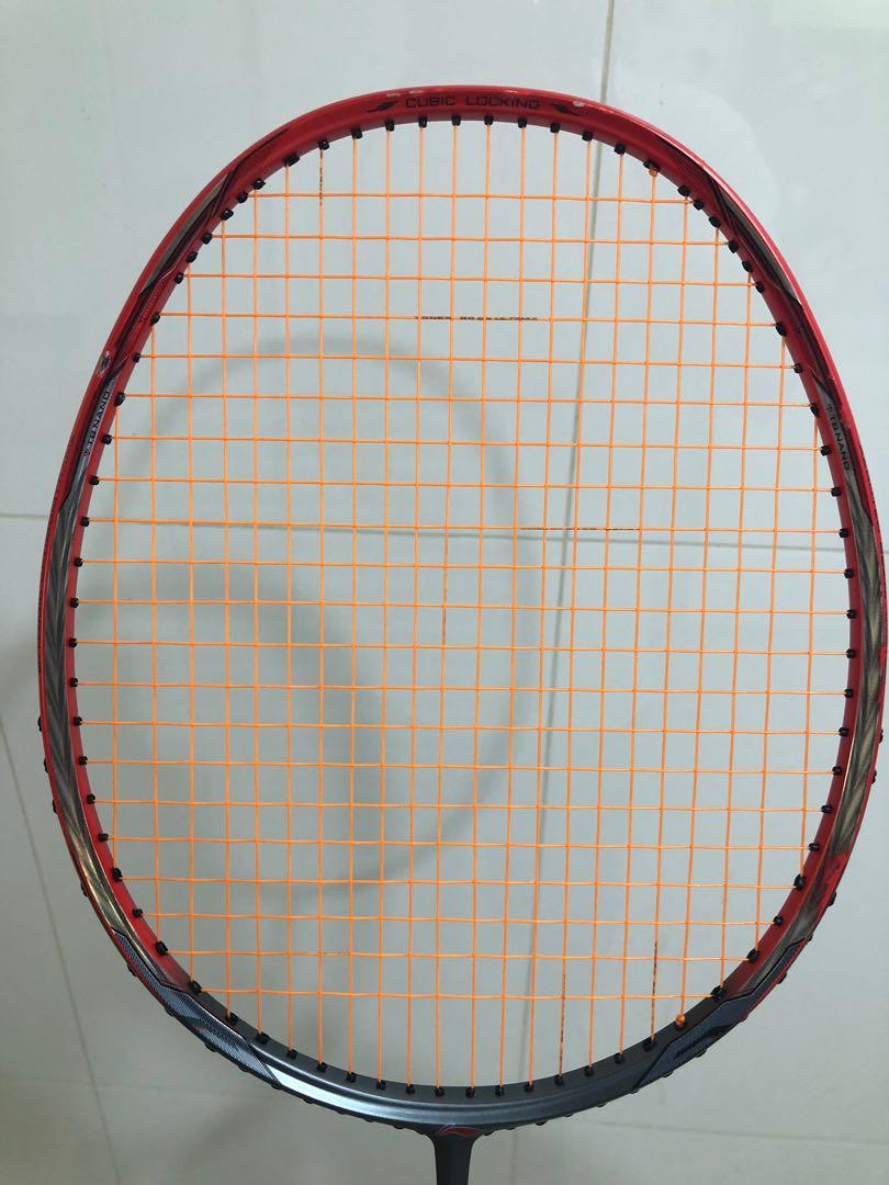Li Ning 3D calibar 900 Boost Badminton Racket, Sports Equipment, Sports ...