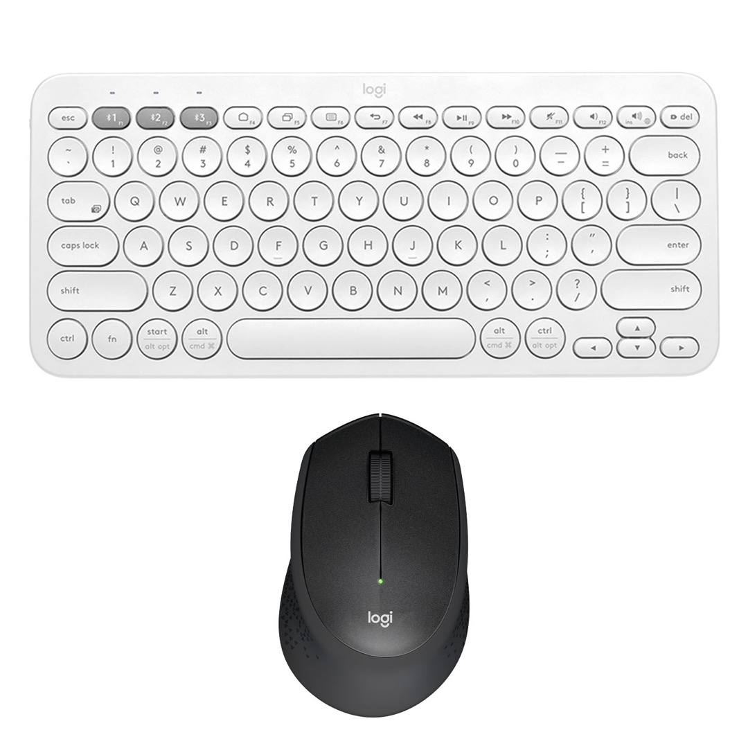 Logitech K380 Keyboard + Logitech M330 Silent Plus Mouse, Computers
