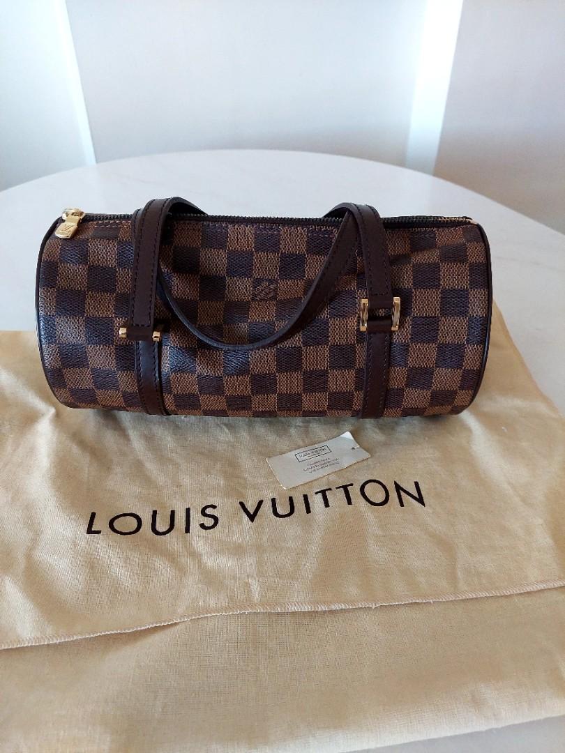 LV Papillon 27 Damier Ebene, Luxury, Bags & Wallets on Carousell