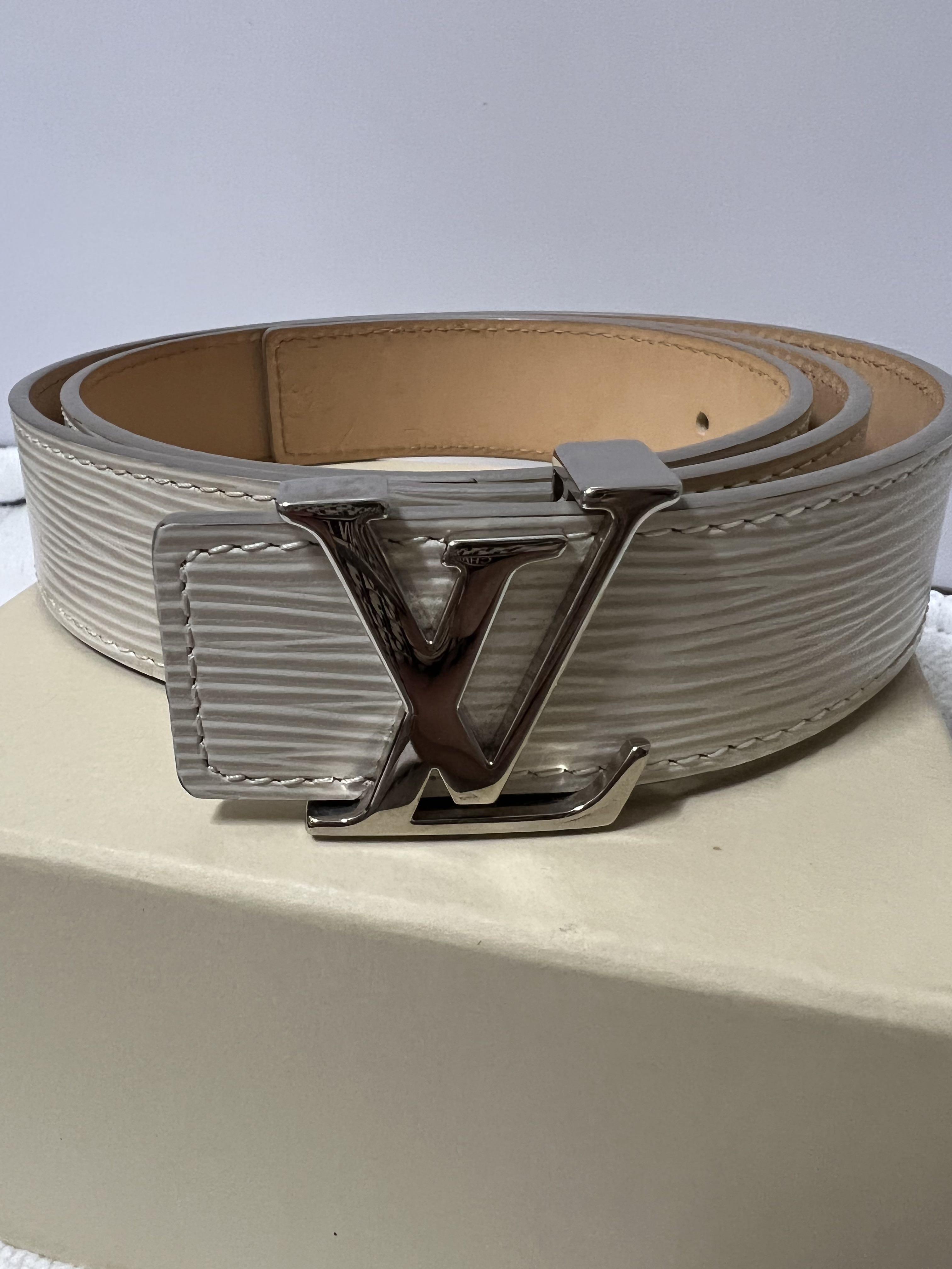 Authentic Louis Vuitton Belt (second hand), Men's Fashion, Watches &  Accessories, Accessory holder, box & organisers on Carousell