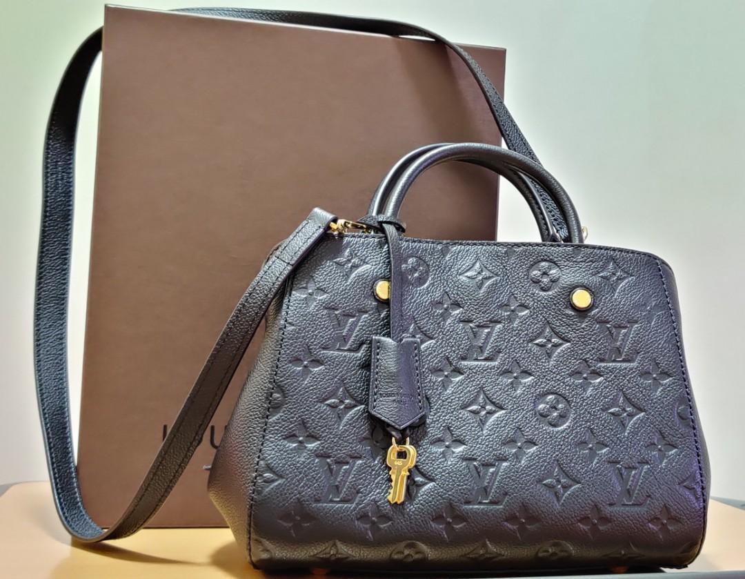 LV Montaigne BB M41053 Black