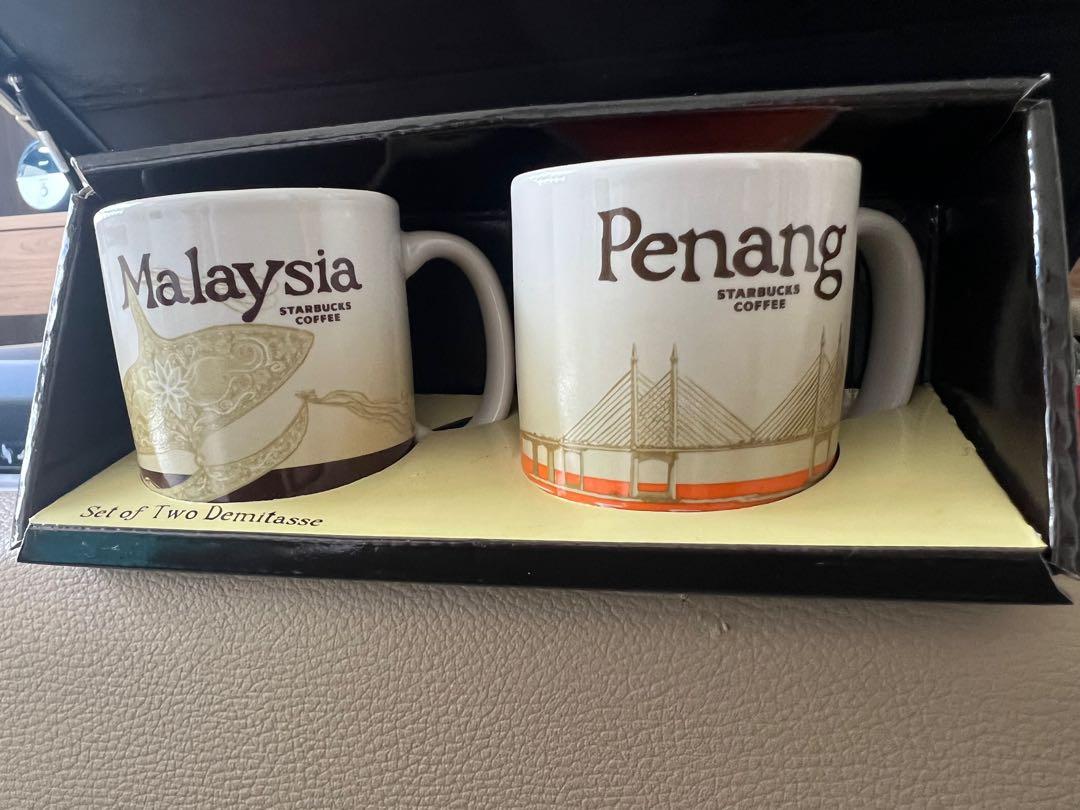 Malaysia Penang starbucks collectable cups, Furniture & Home Living