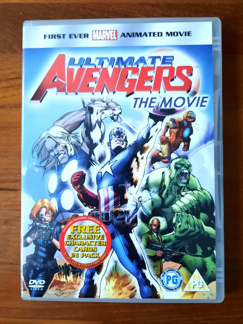 Marvel Animated Features (Avengers, Iron-Man, Dr Strange 4-DVD set),  Hobbies & Toys, Music & Media, CDs & DVDs on Carousell