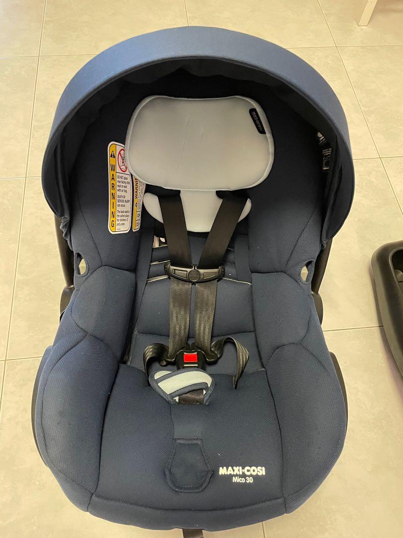 MaxiCosi Mico 30 Infant Car Seat With Base Adventurine Blue, Babies