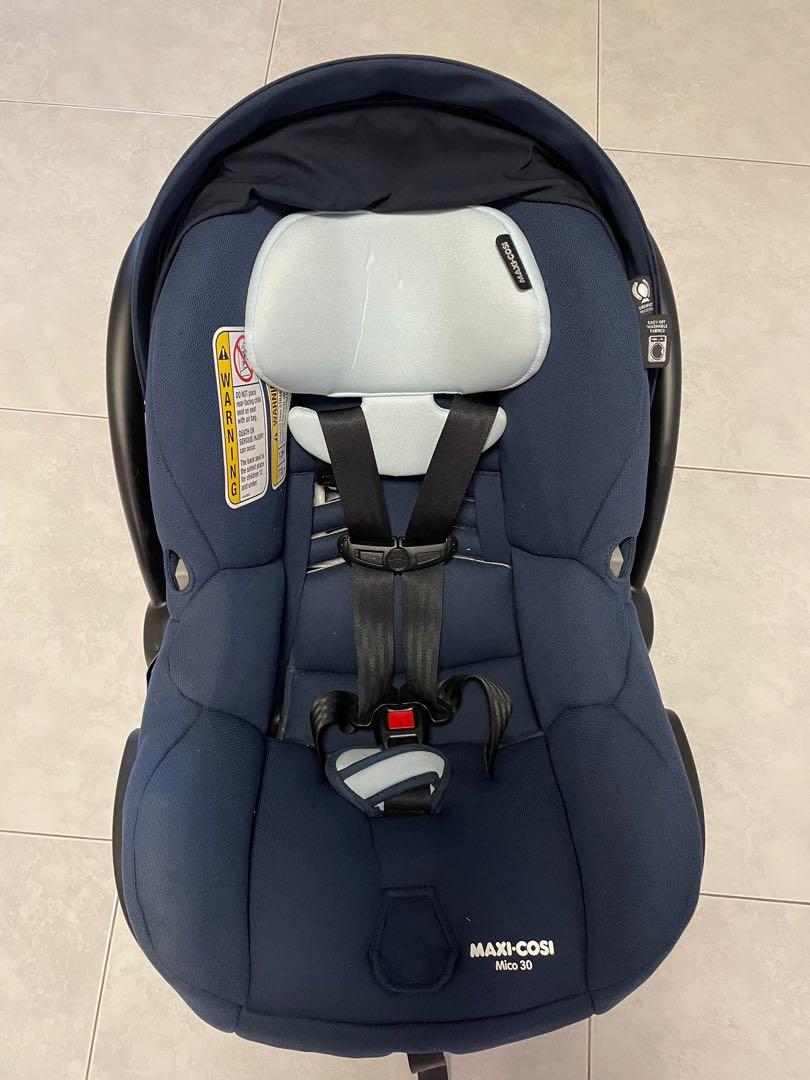 MaxiCosi Mico 30 Infant Car Seat With Base Adventurine Blue, Babies