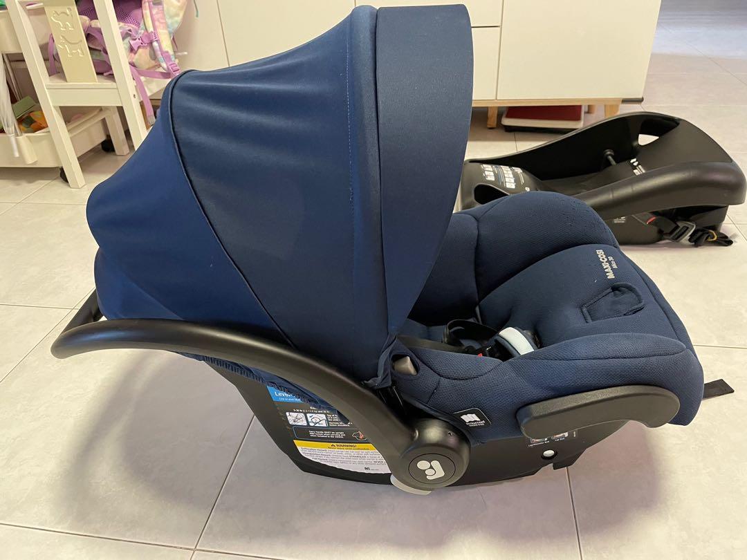 MaxiCosi Mico 30 Infant Car Seat With Base Adventurine Blue, Babies