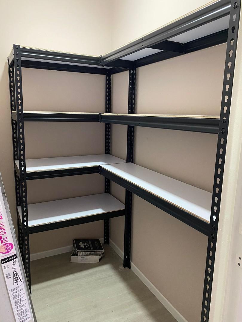 Metal Shelving Rack for HDB, Storeroom, Office, Furniture & Home Living