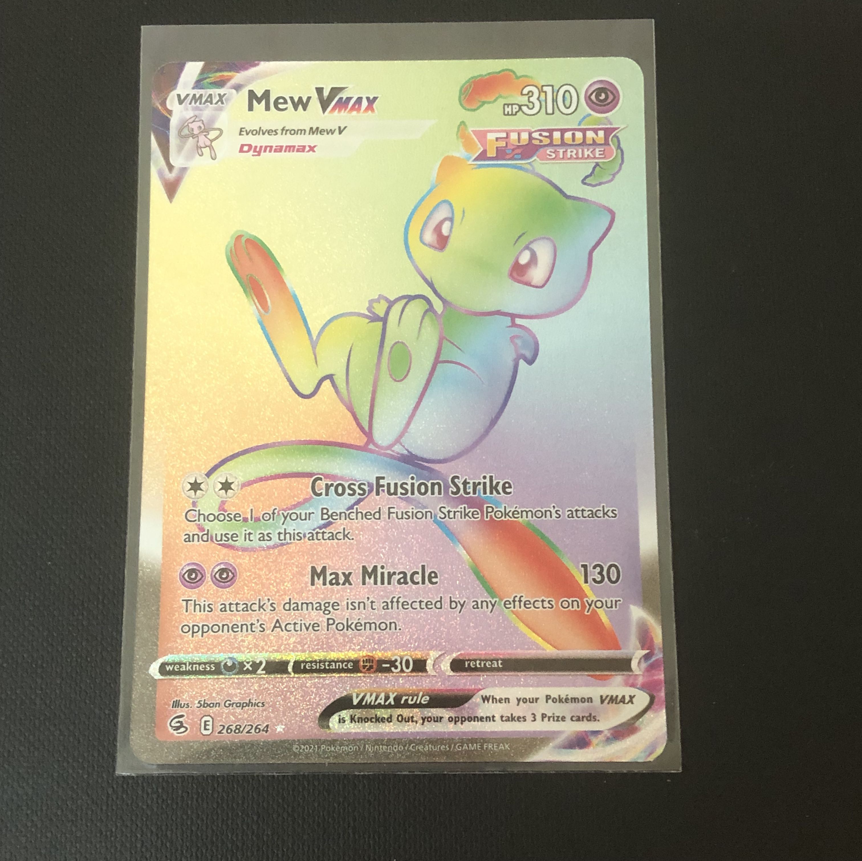 Mew VMAX (268/264) [Sword & Shield: Fusion Strike]