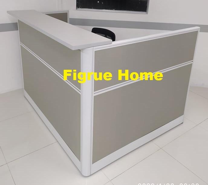 Modular Office Reception Counter Partition, Furniture & Home Living