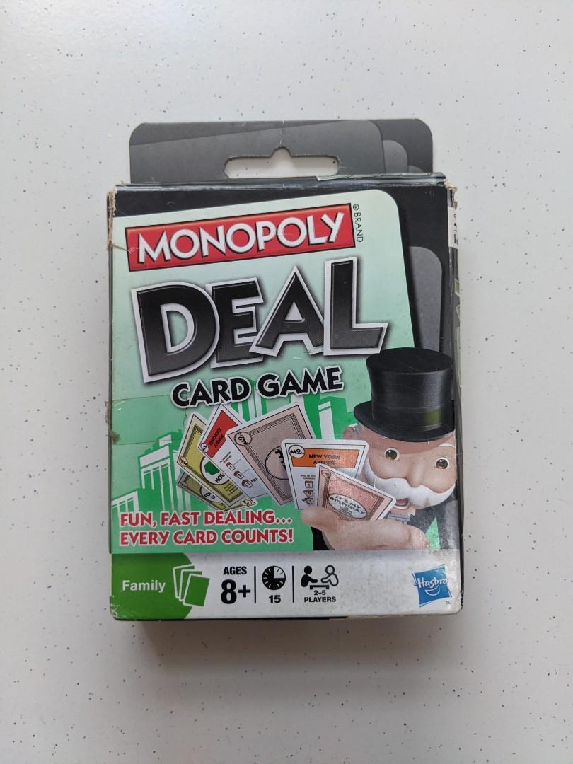 Monopoly deal card game, Hobbies & Toys, Toys & Games on Carousell
