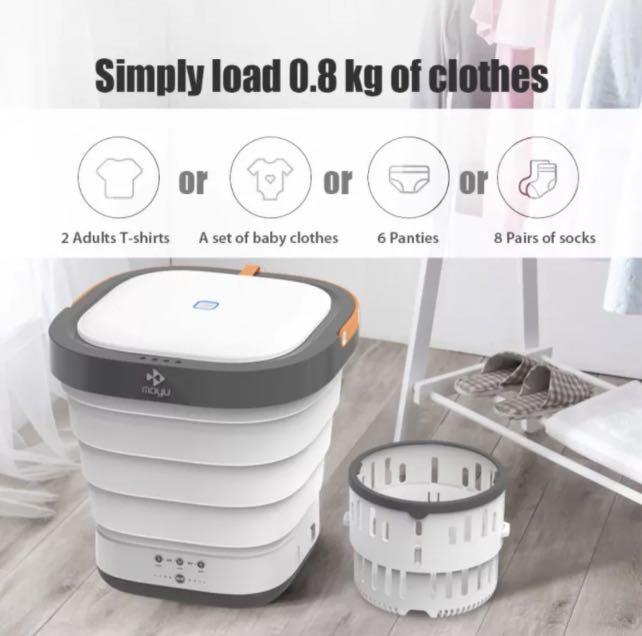 Moyu Mini Washing Machine 2nd gen , TV & Home Appliances, Washing