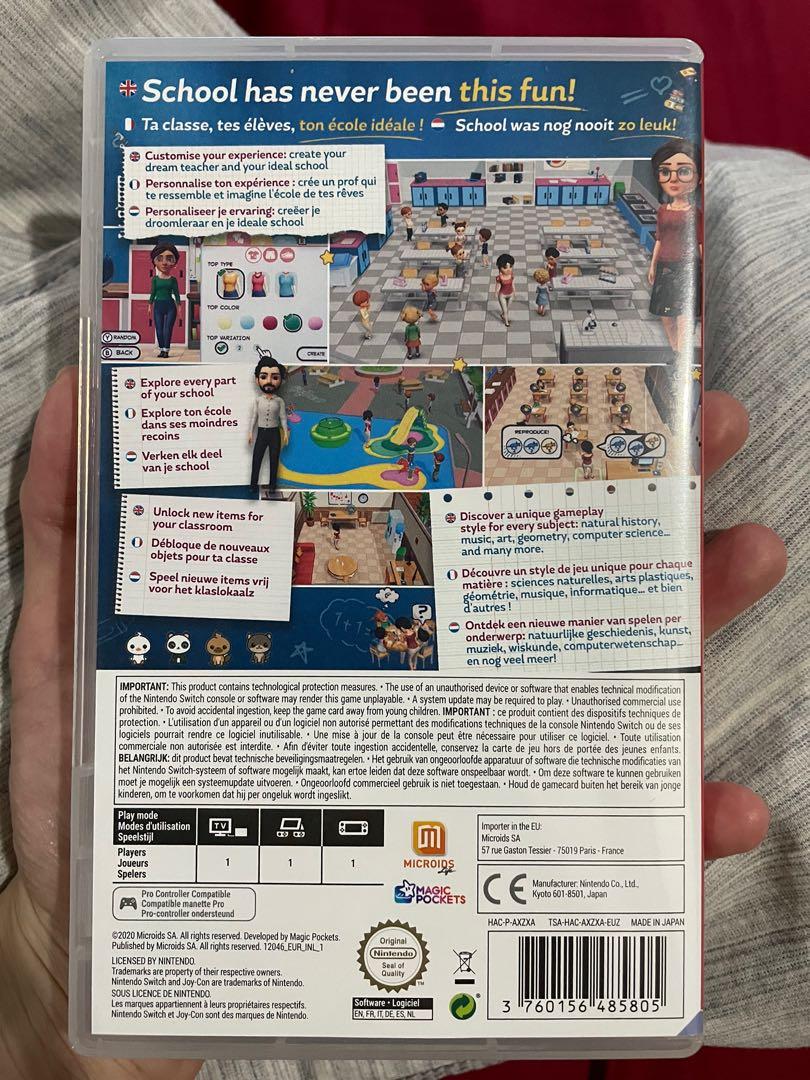 Nintendo Switch School Teacher, Video Gaming, Video Games, Nintendo on