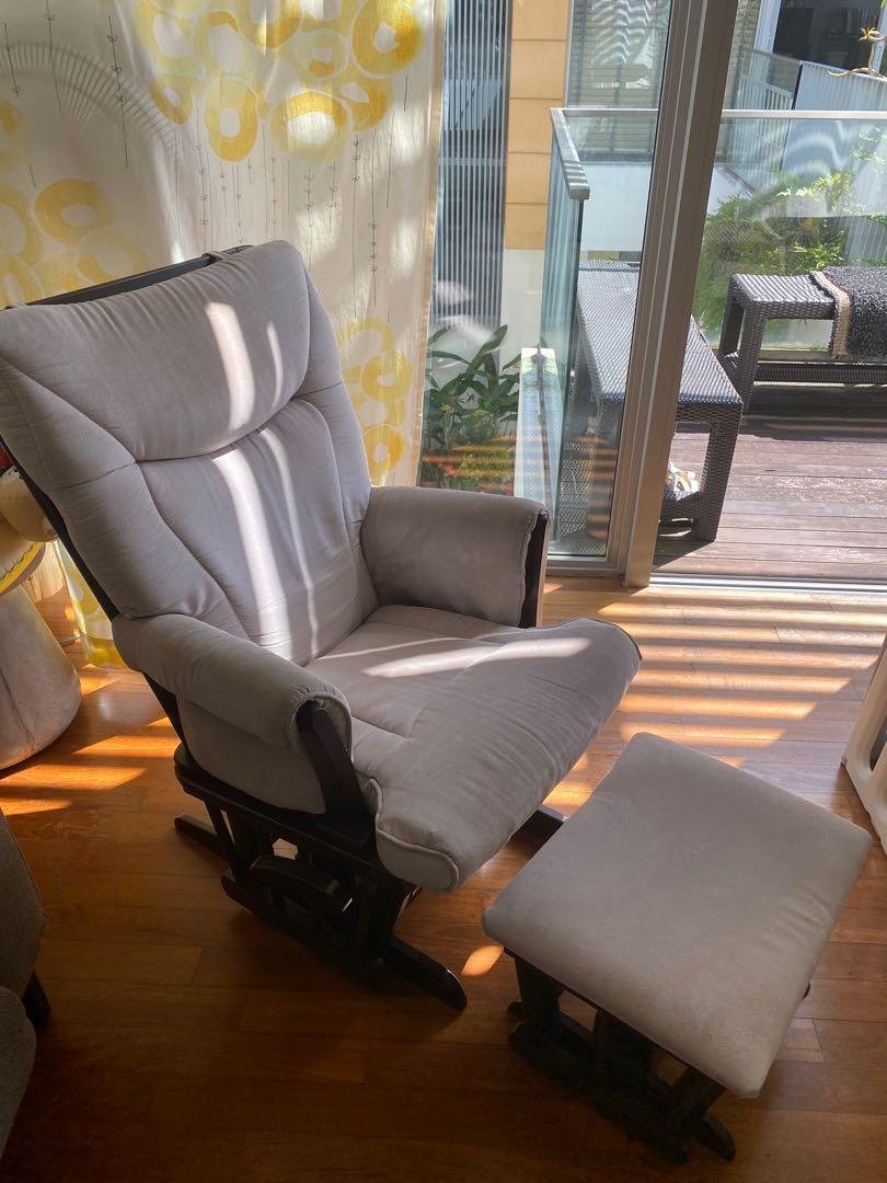 Nursing Rocking Chair & Stool, Babies & Kids, Nursing & Feeding