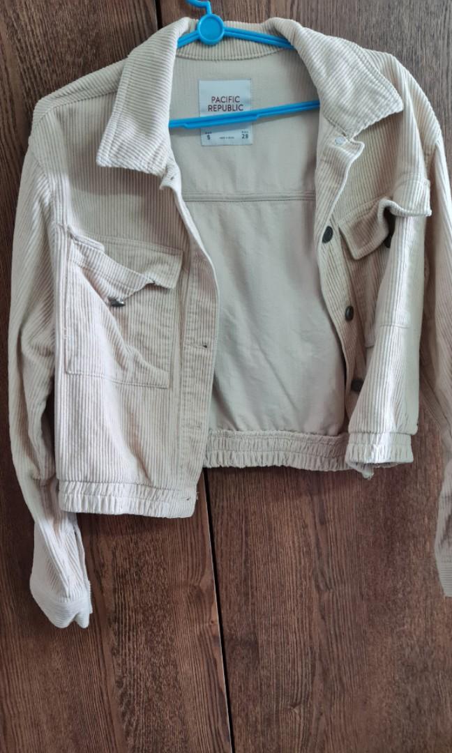 Pull&bear corduroy hotsell jacket
