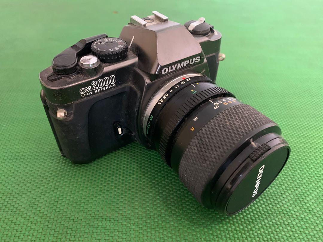 Olympus OM2000 spot metering, Photography, Cameras on Carousell