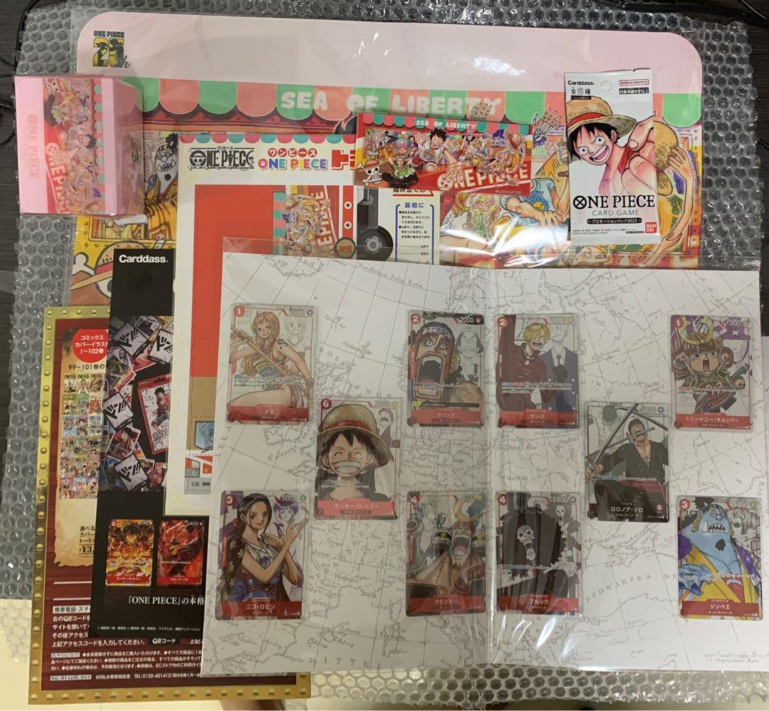 On Hand] One Piece 25th TCG Meet the One Piece set, Hobbies & Toys 