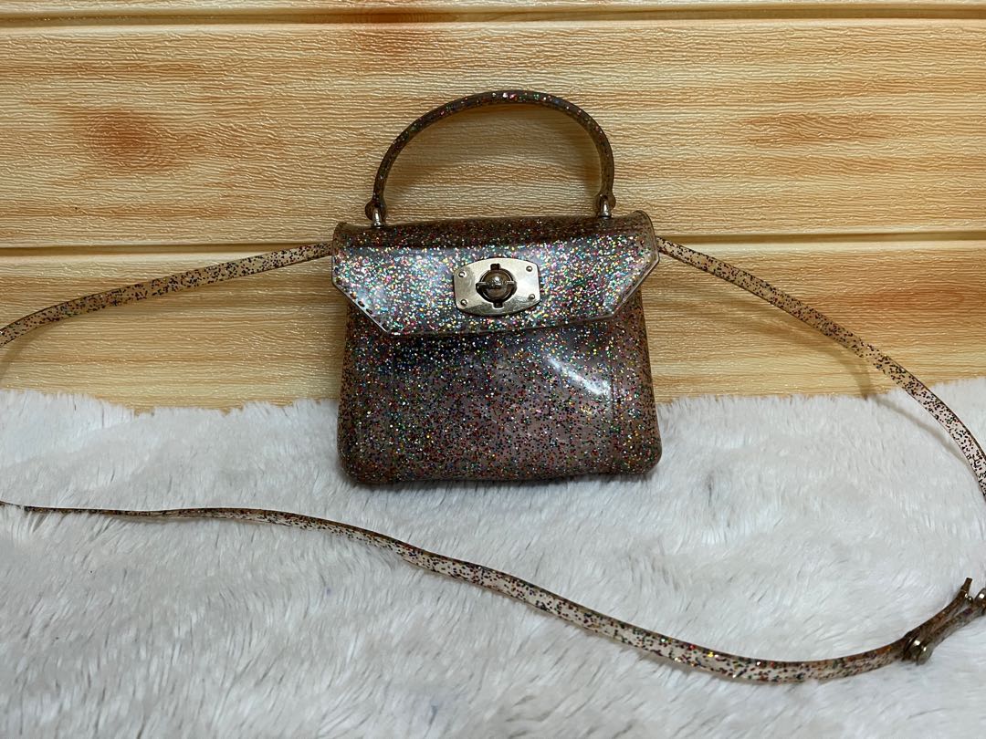 ORIGINAL FURLA MINI JELLY BAG, Women's Fashion, Bags & Wallets, Cross
