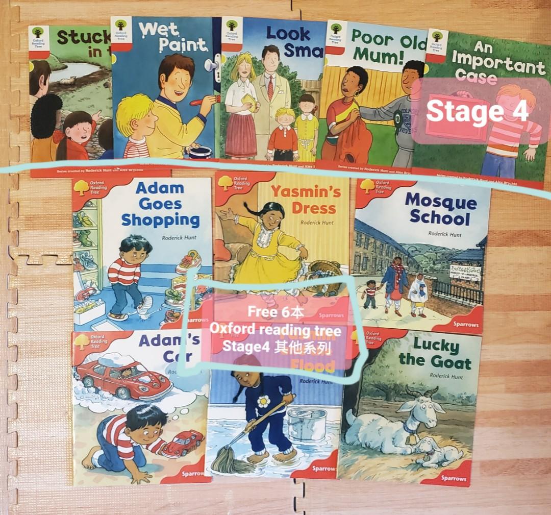 共35本 Stage 4 Oxford reading tree, 興趣及遊戲, 書本 & 文具, 小朋友書 Carousell