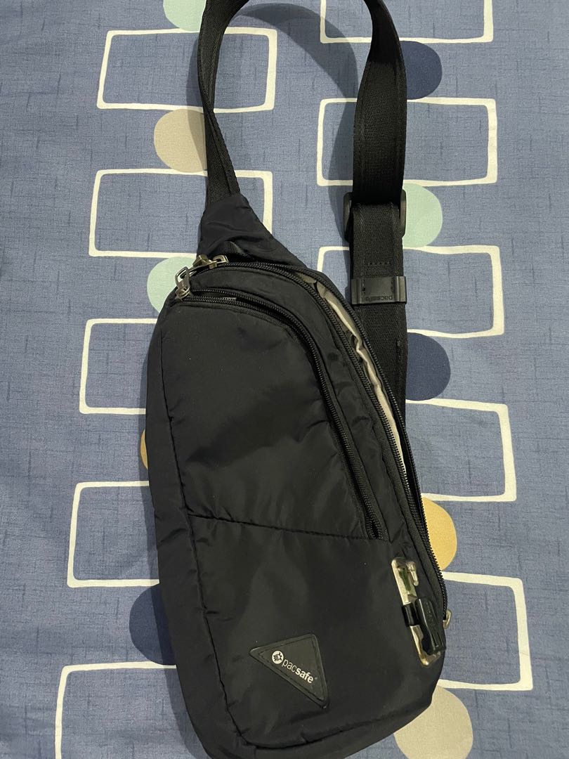 Pacsafe Vibe 150 sling pack, Men's Fashion, Bags, Sling Bags on Carousell