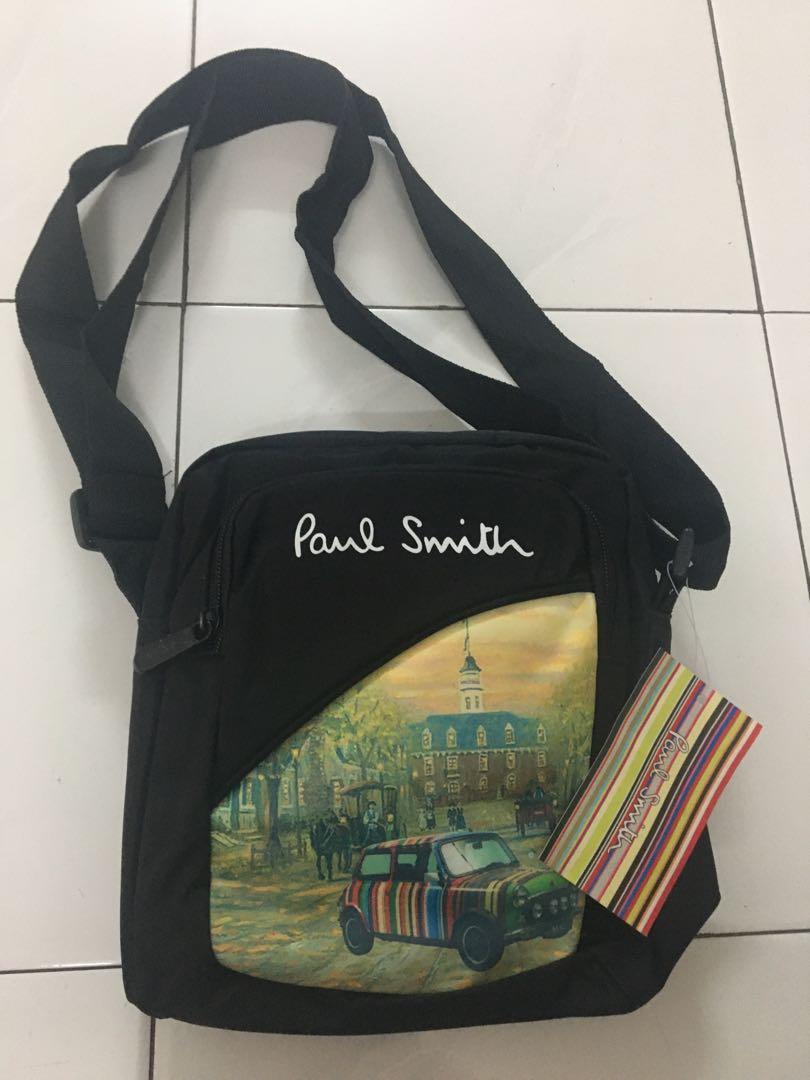 PAUL SMITH CAMO SLING BAG, Men's Fashion, Bags, Sling Bags on Carousell