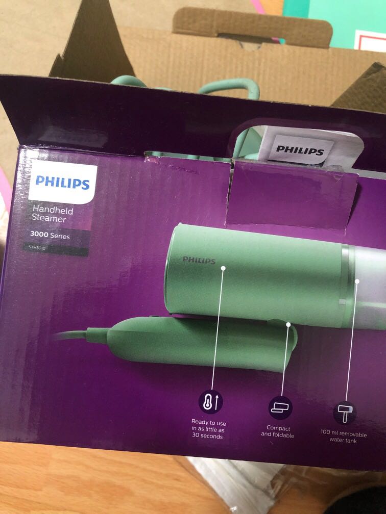 Philips Handheld Steamer 3000 Series, TV & Home Appliances, Irons