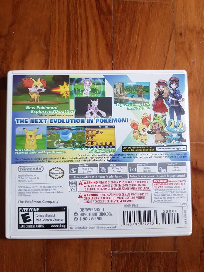 Pokemon X, Video Gaming, Video Game Consoles, Nintendo on Carousell