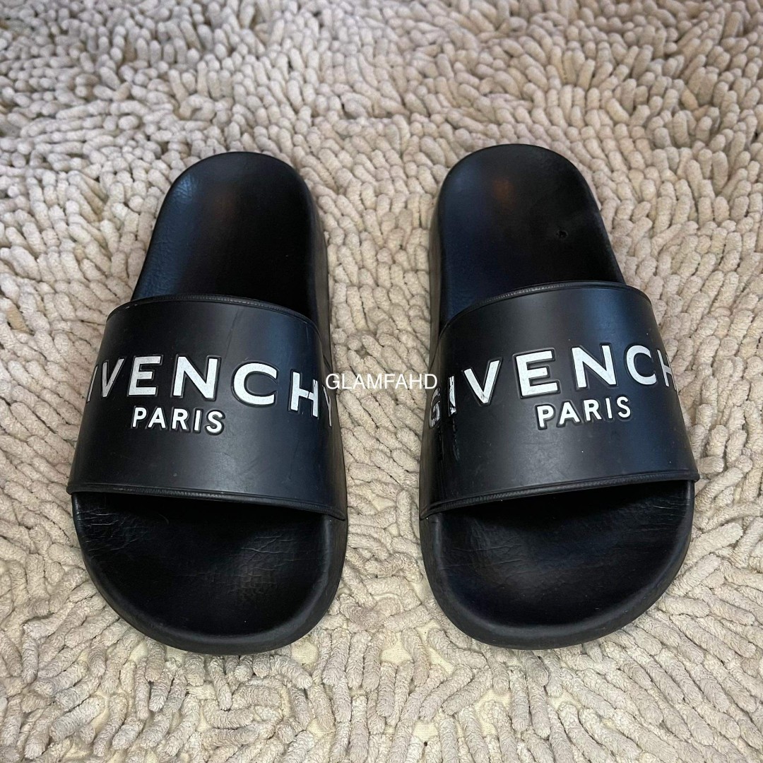 Pre Owned Authentic GIVENCHY Slides Size 37, Women's Fashion, Footwear,  Slippers and slides on Carousell