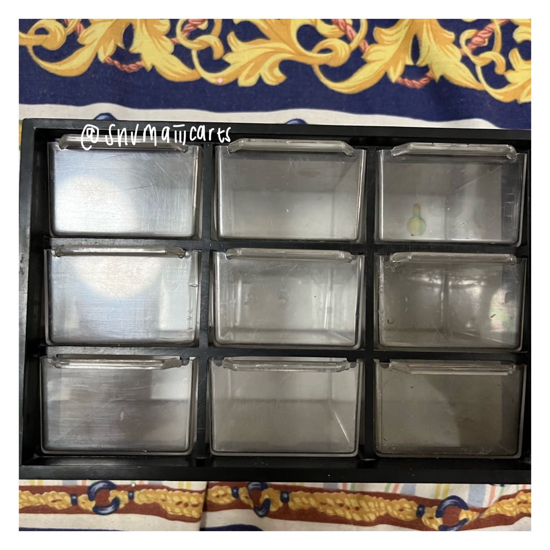 [Preloved] Daiso Mini Organizer/Drawer, Hobbies & Toys, Stationary