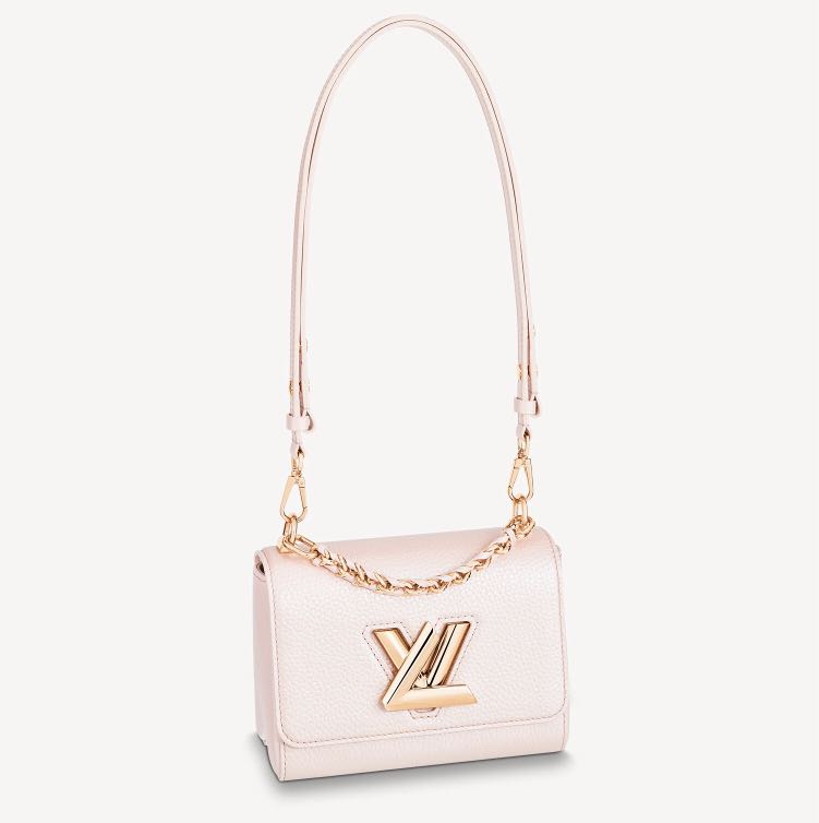 LV Alma Pink leather Broderie Anglaise animation