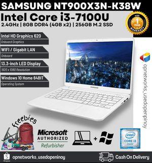 Preowned Samsung ATIV NT900X3N-K38W with Intel Core i3-7100U 7th Gen Processor with License Windows 10 MAR OS