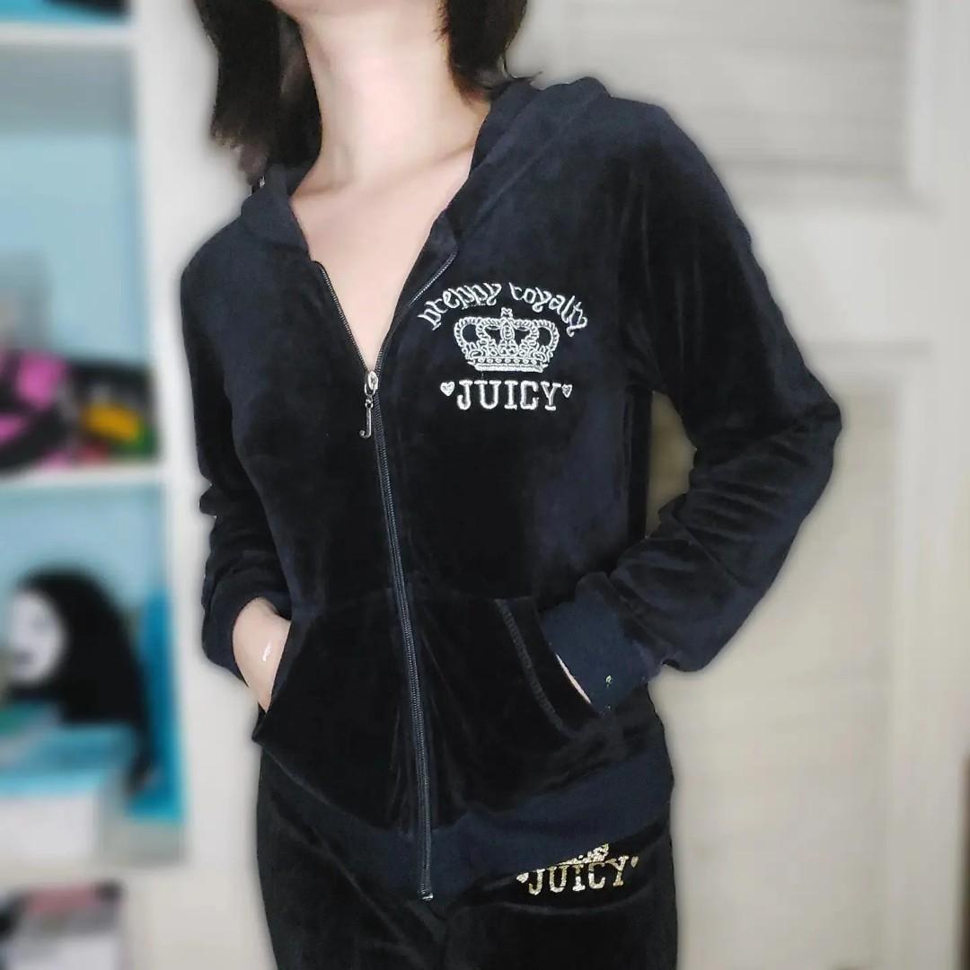 Black juicy tracksuit online