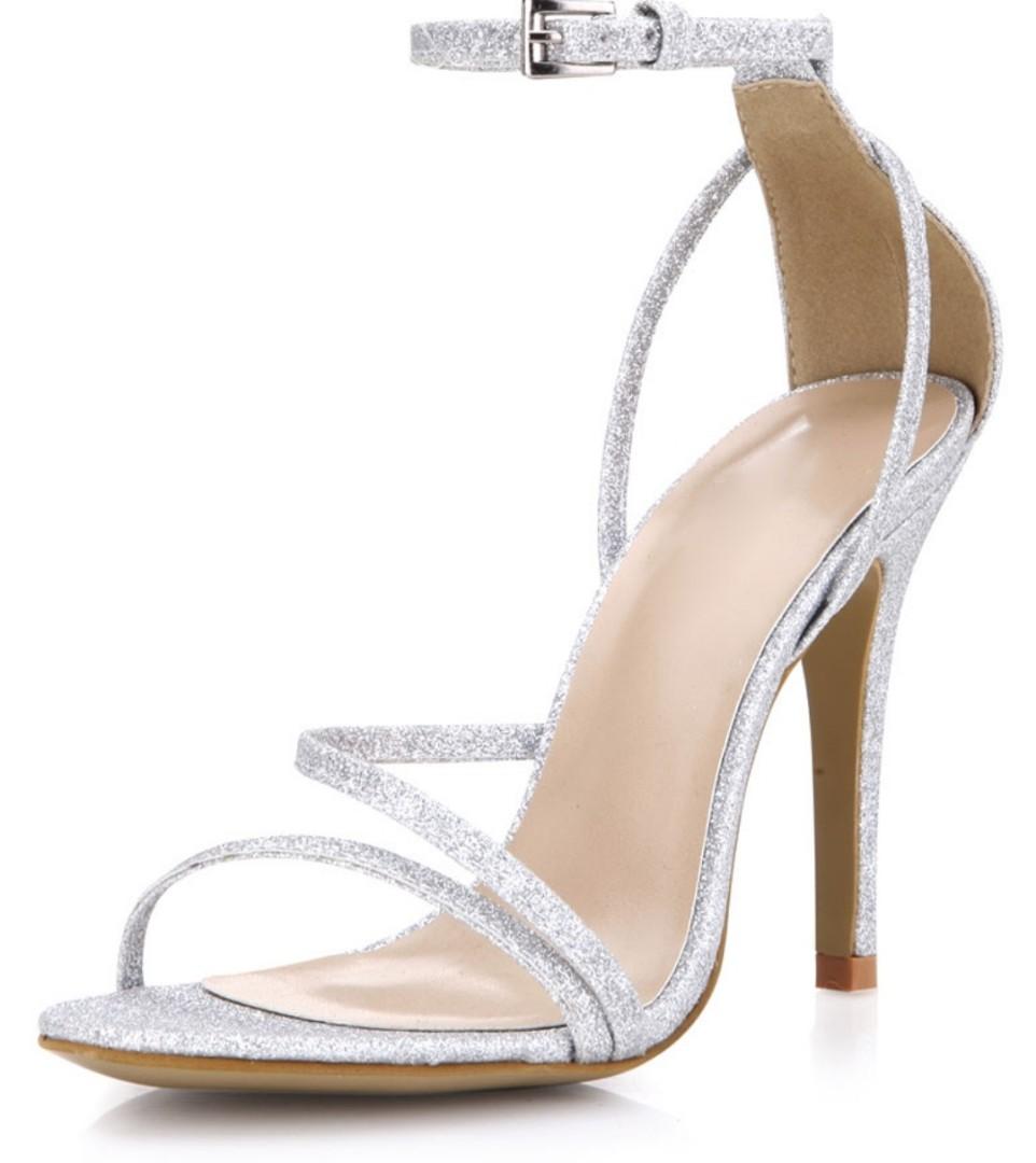 Cheap silver top heels for prom
