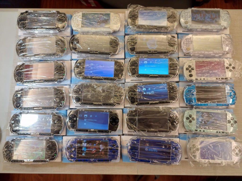 PSP 85 games (Category: PlayStation) located in Bacoor. Submitted by myronemz8 (Listing ID 1175599490, Image 1). Description: For Sale PSP SLIM With Games Good as Bnew 32G Memory card Micro Adaptor Crystal Case original sony battery Charger 85 Games accept credit card payment 4,500php only 09153922853☎️.