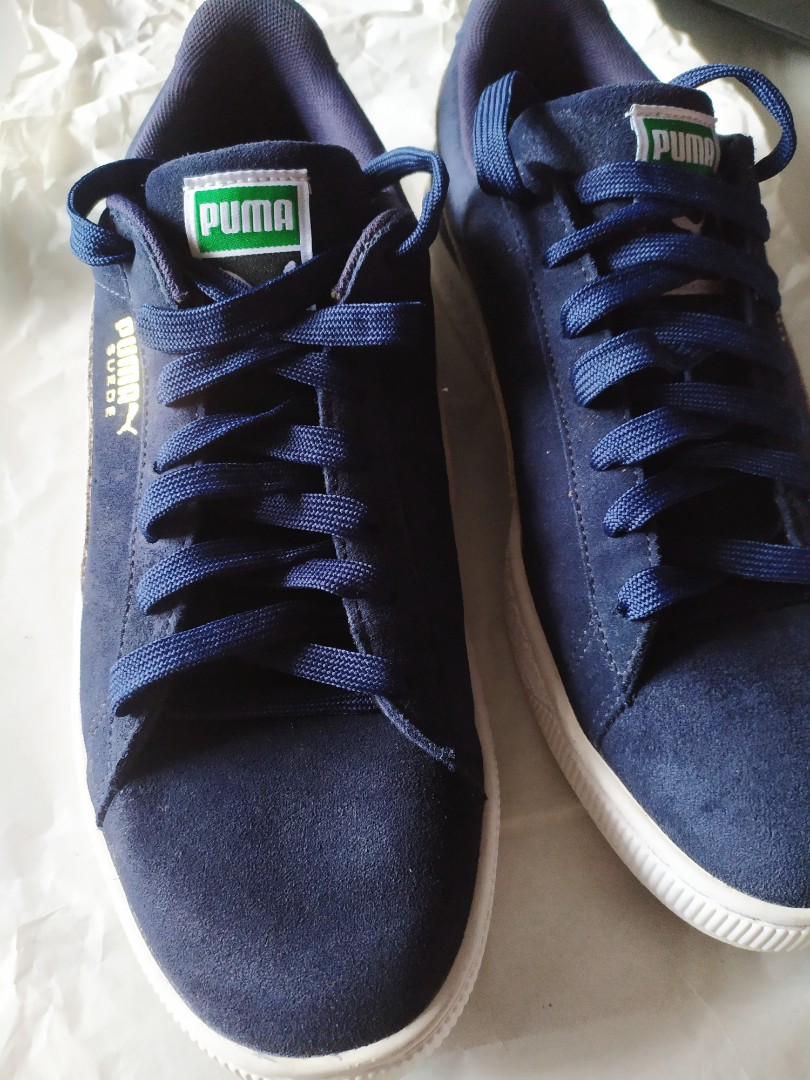 puma suede croc trainers