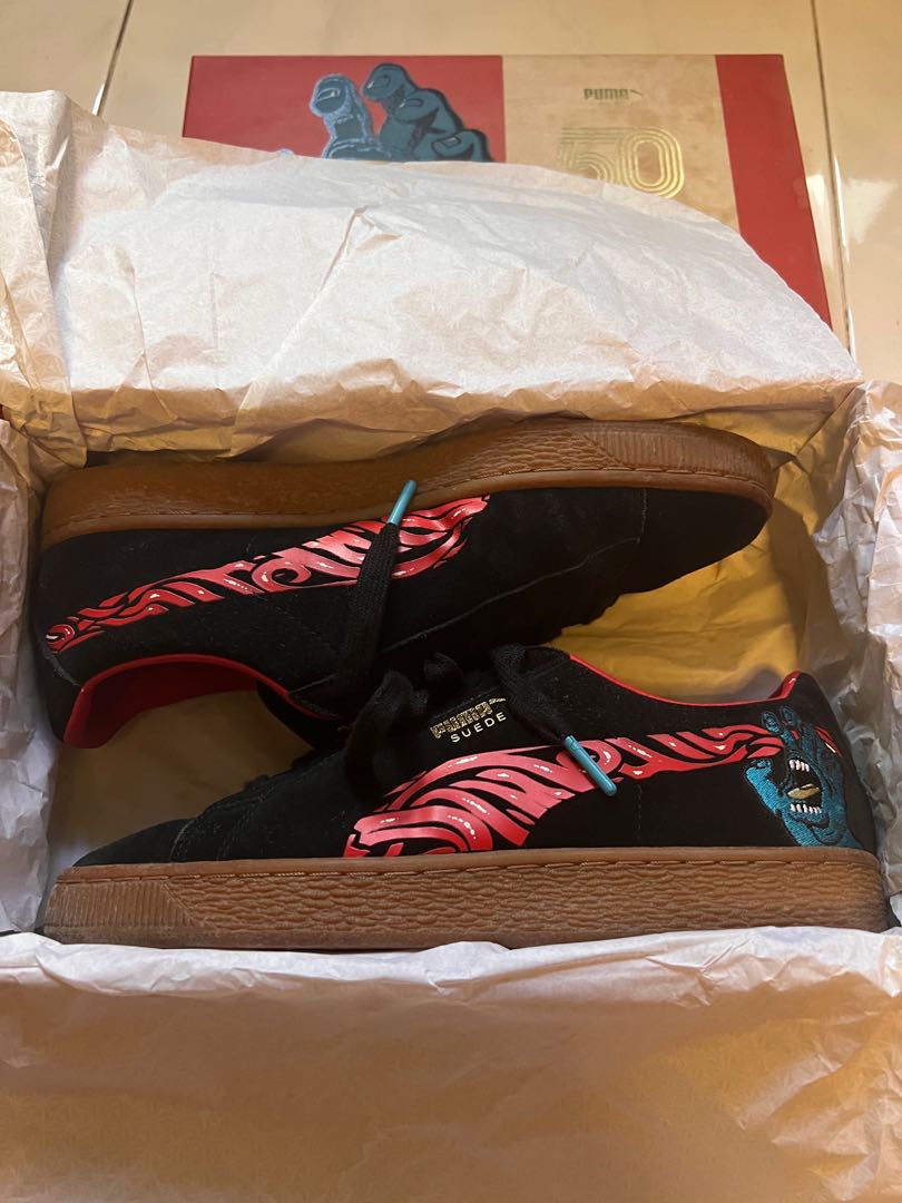 Puma suede X Santa Cruz Men s Fashion Footwear Sneakers on