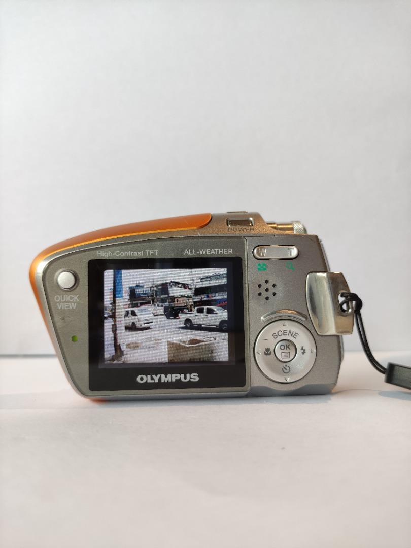 *RARE* Olympus µ-mini digital (Copper Orange) digital camera ...