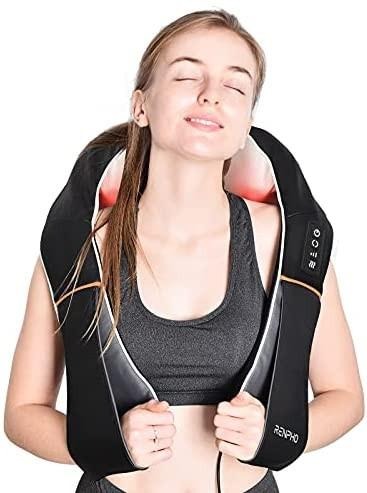 Shiatsu Neck and Back Massager with Soothing Heat, Nekteck Electric Deep  Tissue 3D Kneading Massage Pillow for Shoulder, Leg, Body Muscle Pain  Relief