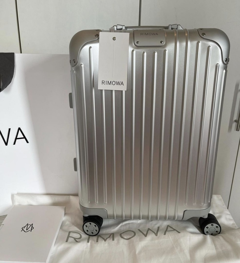 Rimowa Cabin Carry On Aluminum, Luxury, Bags & Wallets on Carousell