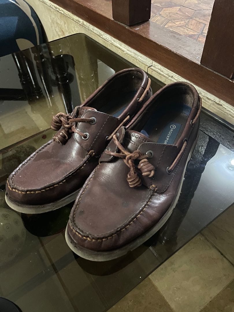 Rockport used boat shoes Men s Fashion Footwear Dress Shoes on