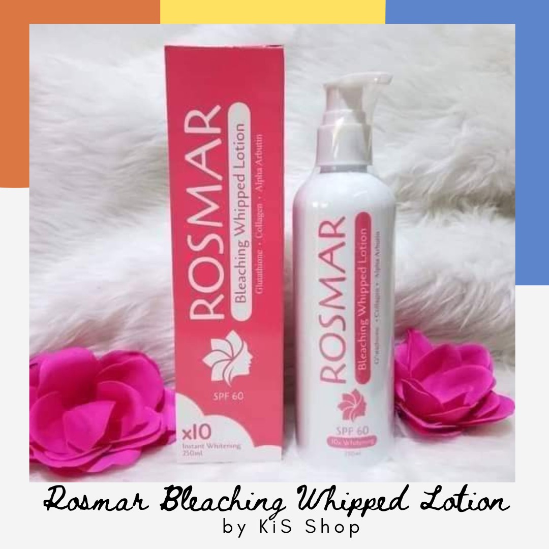 Rosmar Bleaching Whipped Lotion, Beauty & Personal Care, Bath & Body, Body Care on Carousell